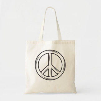 Tote Bag Le signe de la paix pour les hommes et les femmes