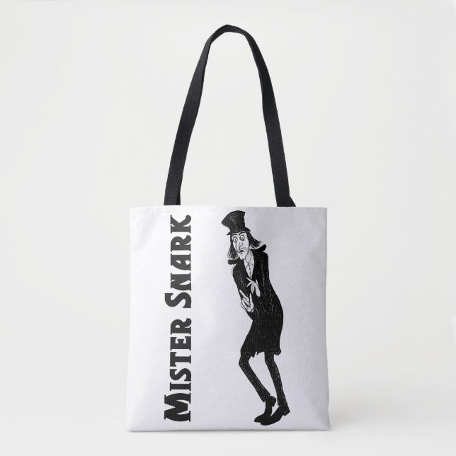 Tote Bag Le Sombre Sercq| Mister Snark Feather (Devant)