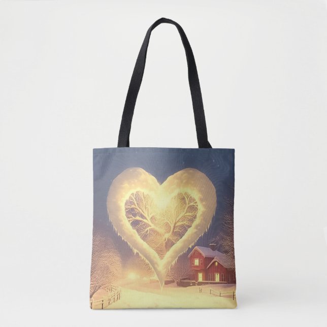 Tote Bag Le souffle de l'hiver (Devant)