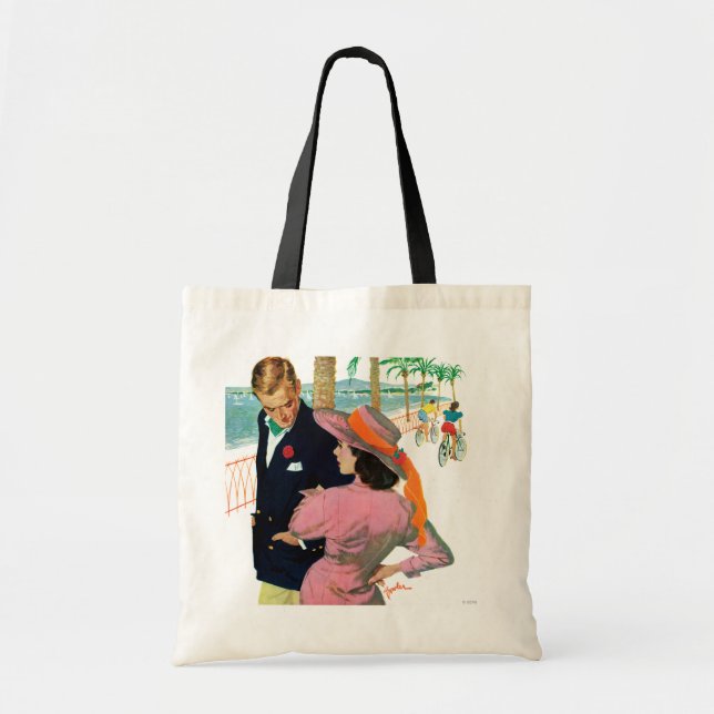 Tote Bag Le Stategy de l'amour (Devant)