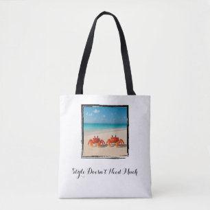 Tote Bag Le style n'a pas besoin de grand-chose - Plage min