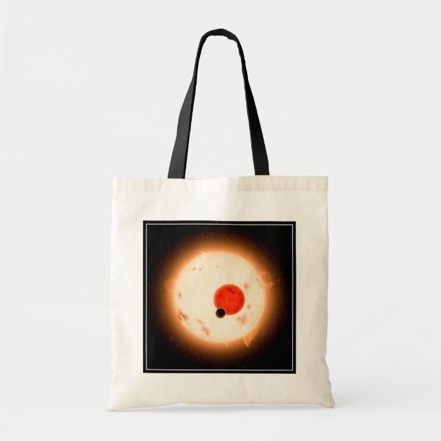 Tote Bag Le système Kepler-16. (Devant)