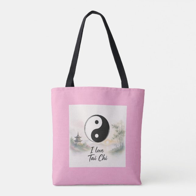 Tote Bag Le Tai Chi est une belle chose (Dos)