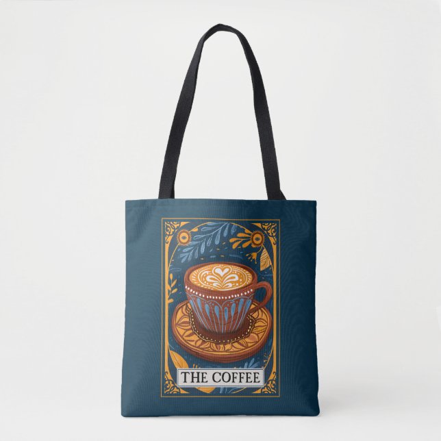 Tote Bag Le Tarot au café (Devant)