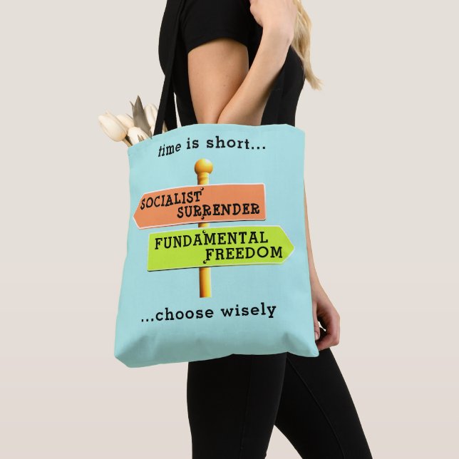 Tote Bag Le temps presse Fourre-tout (De près)