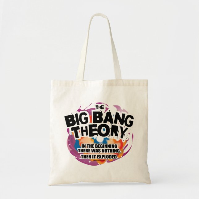Tote Bag Le théorie du Big Bang (Devant)