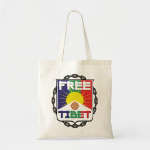 Tote Bag Le Thibet libre enchaîné