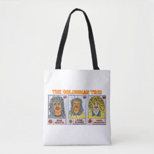 Tote Bag Le Trio Colombien Higuita, Valderrama, Alvarez
