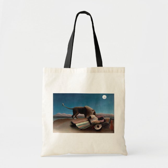 Tote Bag Le Tsigane endormi, Henri Rousseau (Devant)