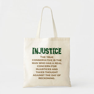 Tote Bag Le Véritable Conservateur Est La Citation Homme -