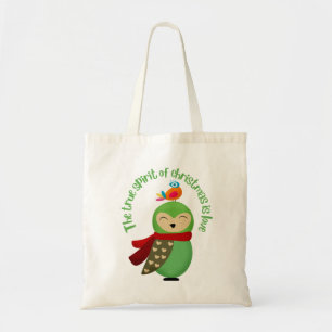 TOTE BAG LE VÉRITABLE ESPRIT DE NOËL EST LOVE HELLO 2022