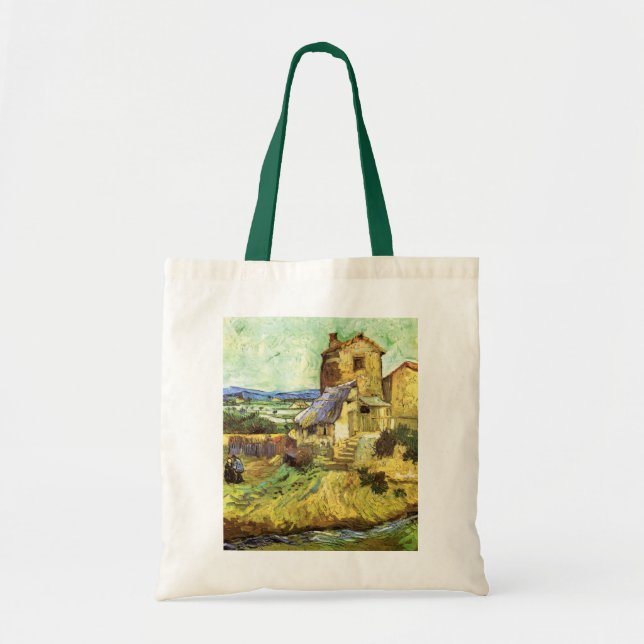 Tote Bag Le Vieux Moulin par Vincent van Gogh (Devant)