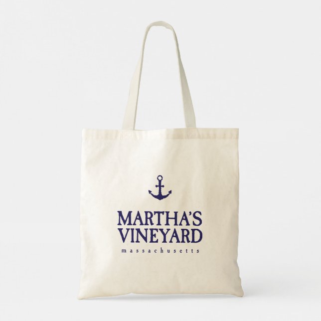 Tote Bag Le vignoble de Martha (Dos)