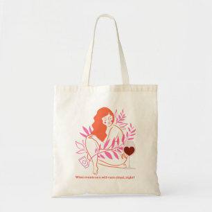 Tote Bag Le vin compte comme un rituel d'autosoins, n'est-c