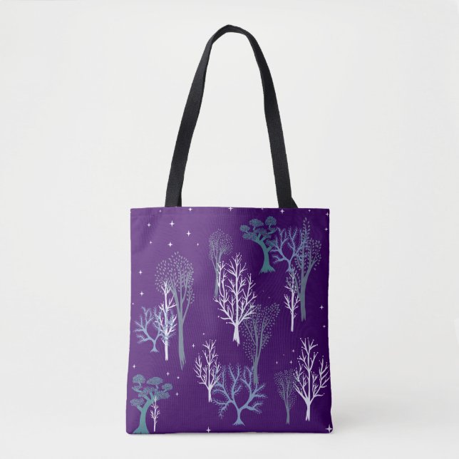 Tote Bag Le violet profond de Starry Woods Fourre-tout (Devant)