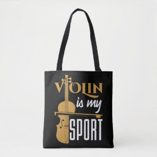 Tote Bag Le violon est mon sport