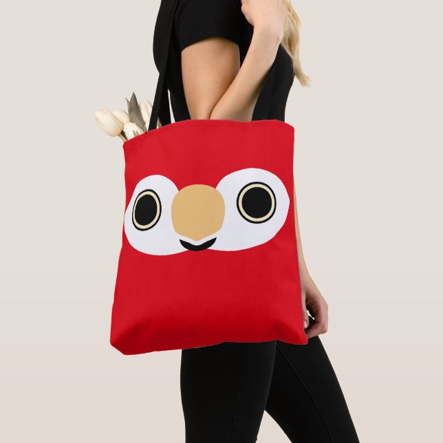 Tote Bag Le visage d'un ara macao (De près)