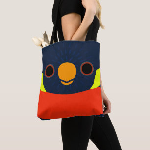 Tote Bag Le visage d'un loriquet de Mitchell