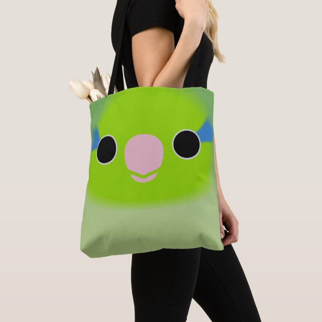 Tote Bag Le visage d'un mâle normal de perruche océanique (De près)