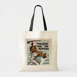 Tote Bag Le Voilier Se Lève Alors Qu'Il Porte Un Soldat Sur