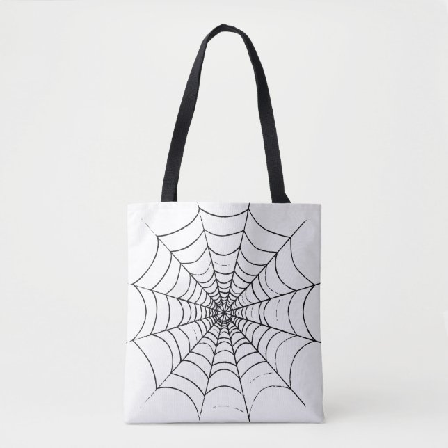 Tote Bag Le Web d'un simple araignée (Devant)