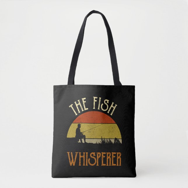 Tote Bag Le Whisperer aux poissons (Devant)