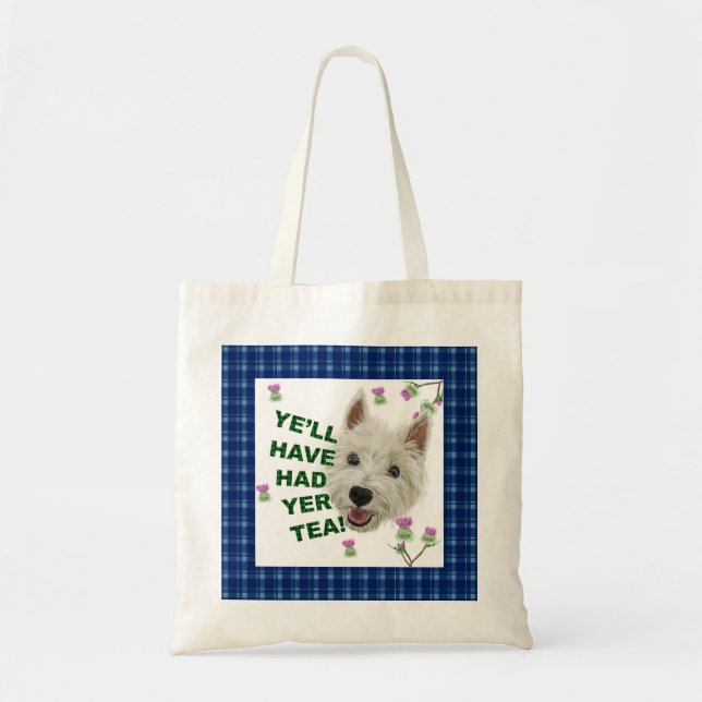 Tote Bag Le YE aura pris le thé de YER (Devant)