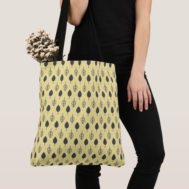 Tote Bag Leaf It Be (De près)