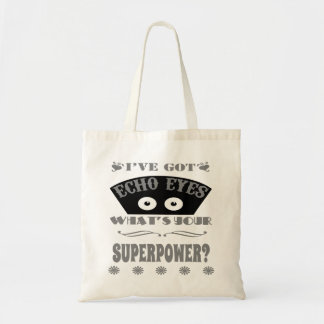 Tote Bag L'écho observe la superpuissance (grise)
