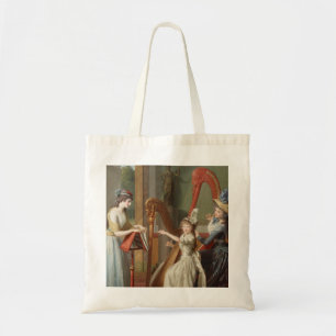 Tote Bag Leçon De Harpe Donnée Par Madame De Genlis