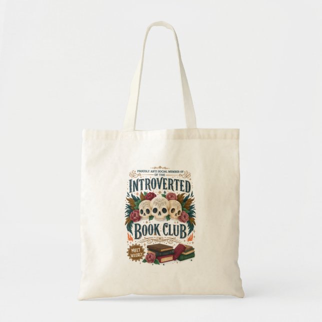 Tote Bag Lecteurs, bibliothécaires et bibliophiles (Devant)