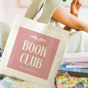 Tote Bag Lecteurs de club de livres personnalisés