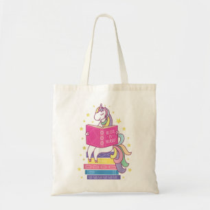 Tote Bag Lecture Bibliothèque Unicorne Lire Livres Lover Le