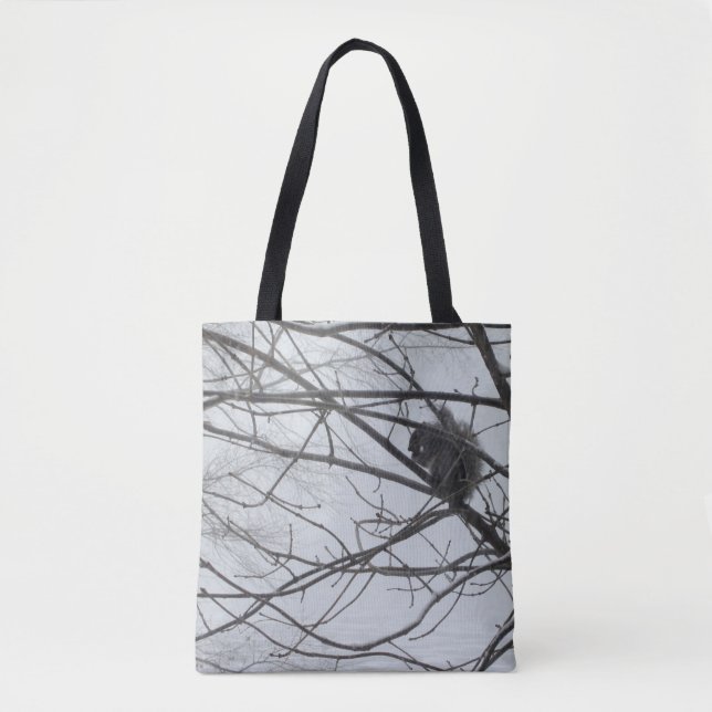 Tote Bag L'écureuil dans la neige (Devant)