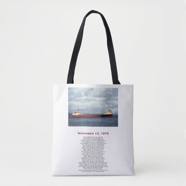 Tote Bag L'Edmund Fitzgerald (Devant)