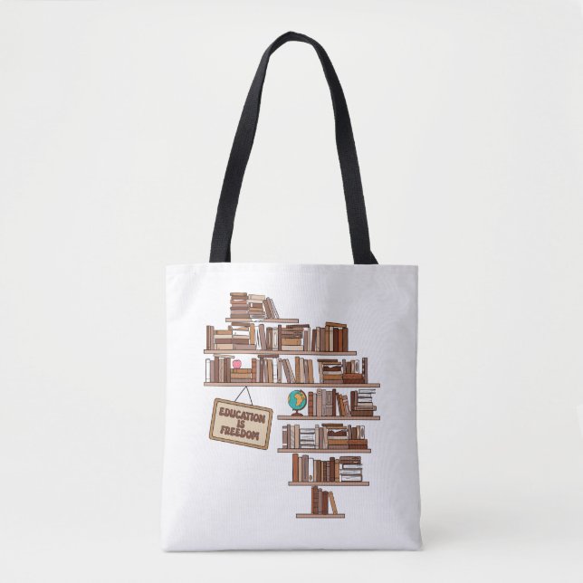 Tote Bag L'éducation est la liberté (Devant)