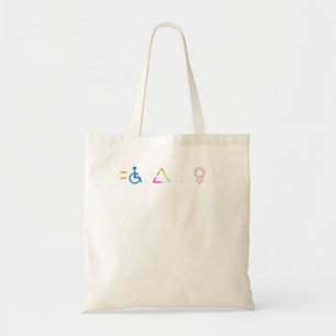 Tote Bag L'égalité fait mal à personne LGBT Egalité Gay pri