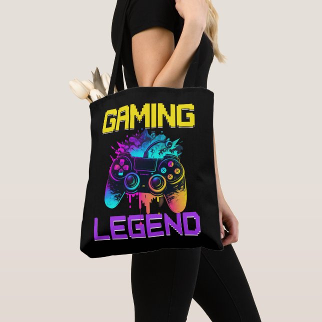Tote Bag Légende du jeu (De près)
