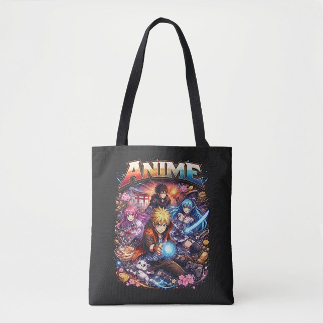 Tote Bag Légendes de l'anime (Devant)