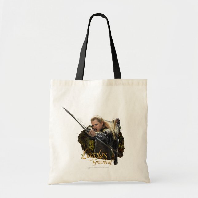 Tote Bag LEGOLAS GREENLEAF™ Drawing Bow Graphic (Devant)
