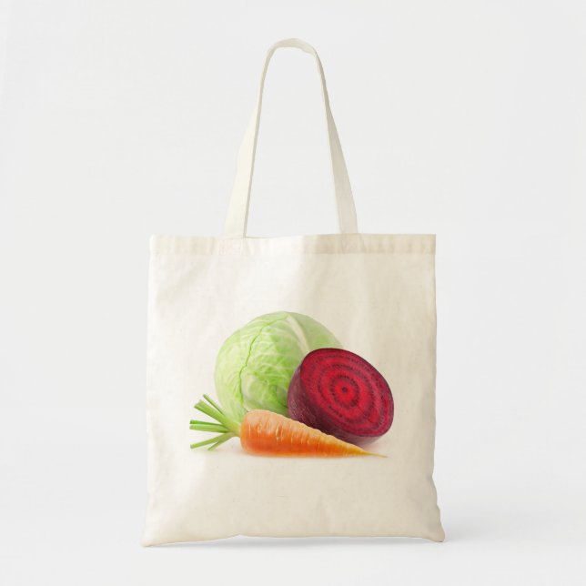 Tote Bag Légumes coupés (Devant)