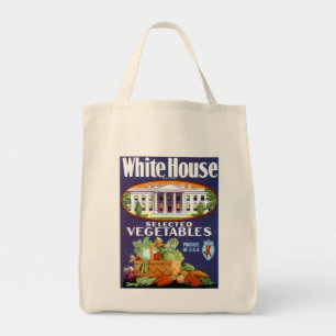 Tote Bag Légumes sélectionnés par la Maison Blanche