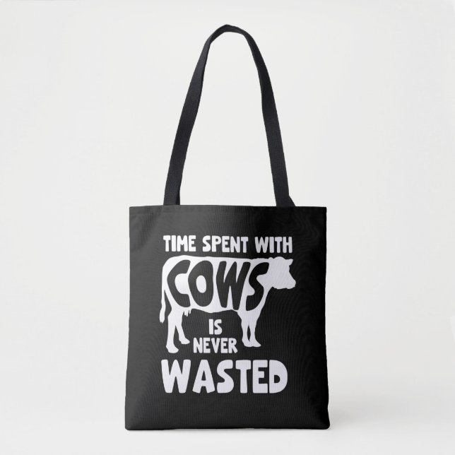 Tote Bag L'élevage de la vache folle Hilarifer (Devant)