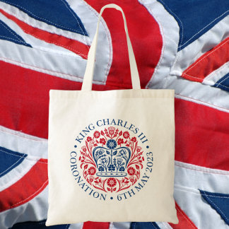 Tote Bag L'emblème du couronnement du roi Charles 2023
