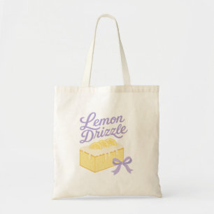 Tote Bag Lemon Drizzle - Conception de dessert pastel coque