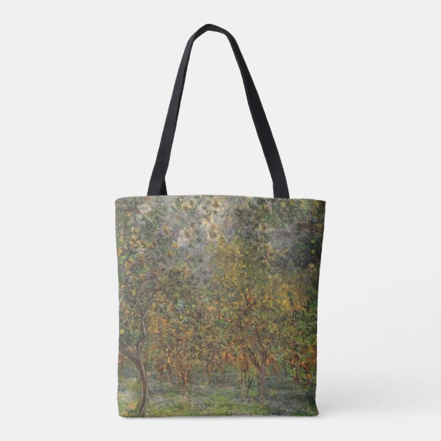 Tote Bag Lemon Grove à Bordighera par Claude Monet (Dos)