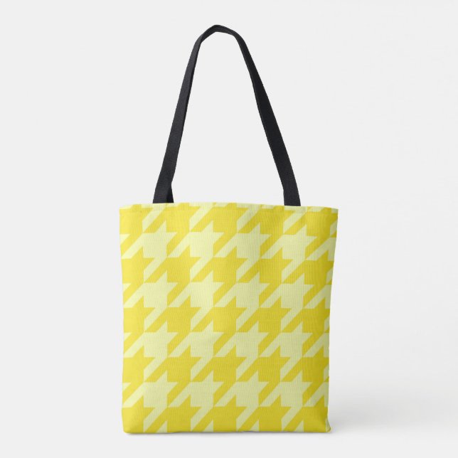 Tote Bag Lemon Houndstooth (Dos)