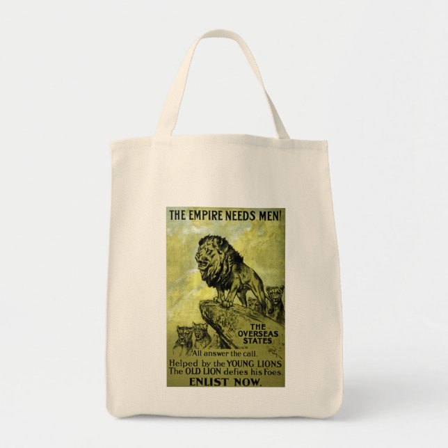 Tote Bag L'Empire A Besoin D'Hommes (Devant)