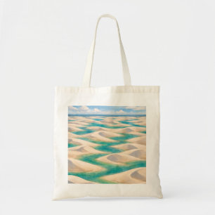 Tote Bag Lençóis Maranhenses Brésil Dunes de Sable Lagune