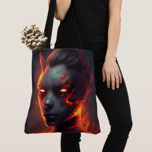 Tote Bag L'Enfer en Flammes